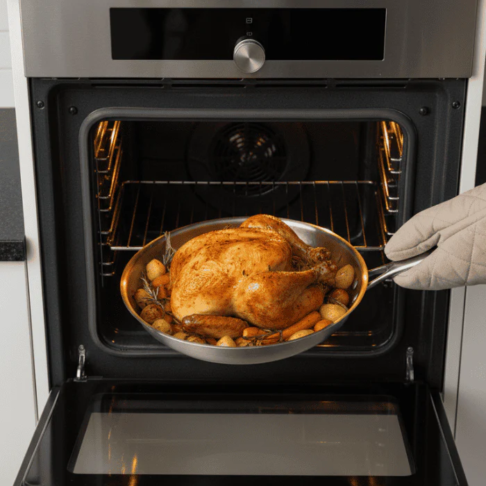 TITAN-PREMIUM PAN - High-quality titanium pan without coating for all hob types - Image 6
