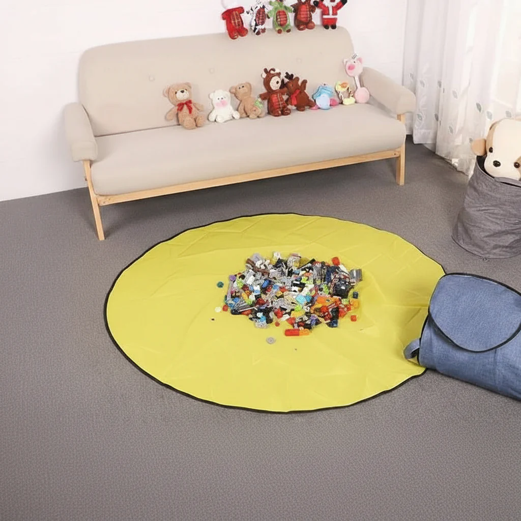 Toy Storage Box with Removable Play Mat - Practical storage solution for children's rooms - Image 4