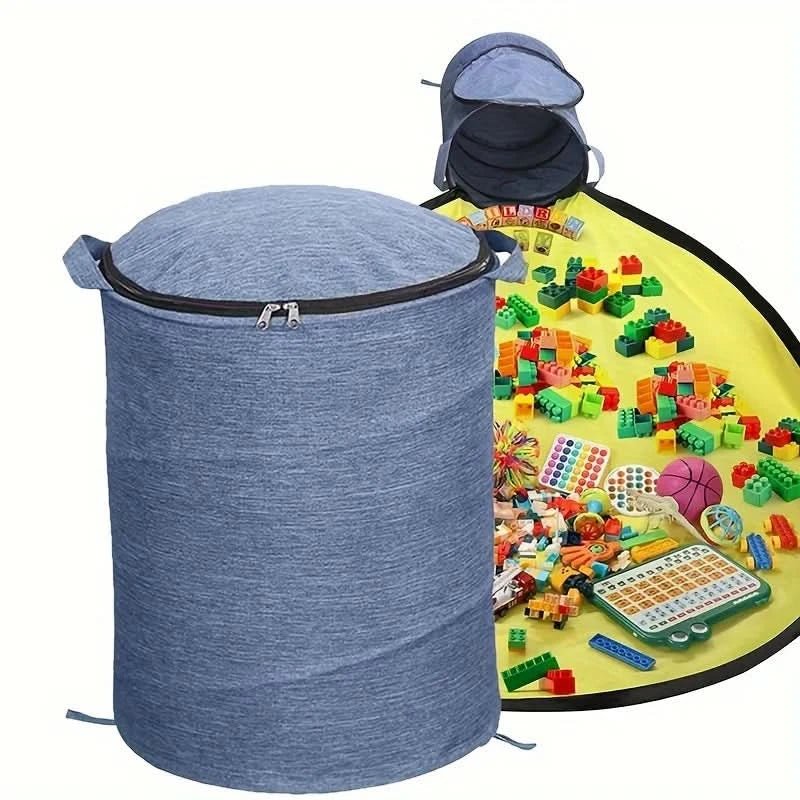 Toy Storage Box with Removable Play Mat - Practical storage solution for children's rooms - Image 9