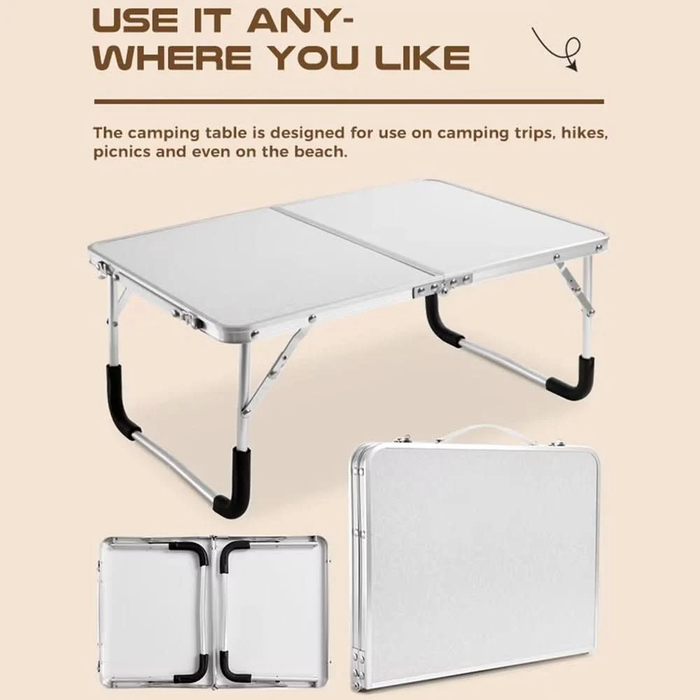 TRAILFOLD TABLE - Folding outdoor table with aluminium frame & suitcase design - Image 6