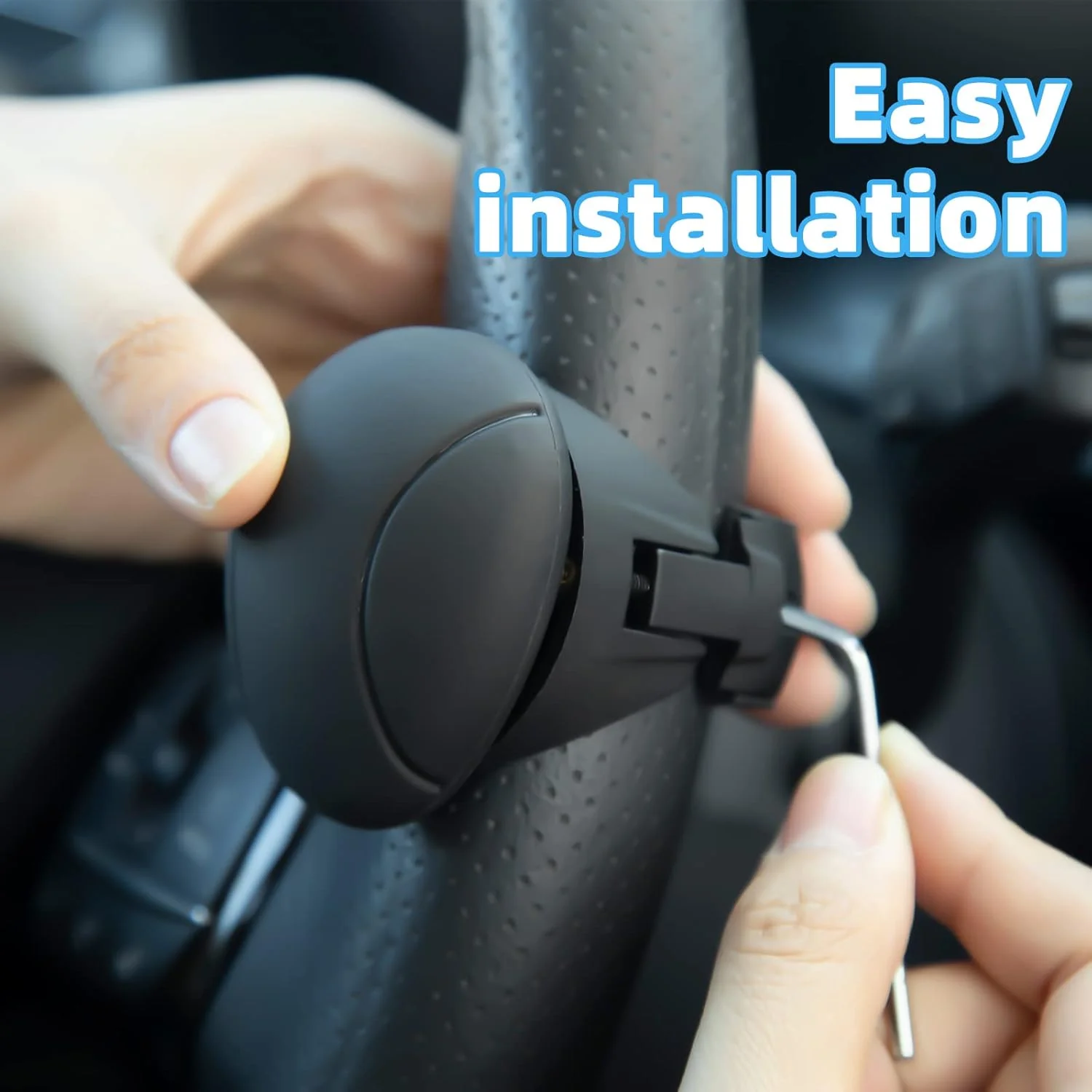 TURNFLOW – Ergonomic Steering Wheel Spinner Knob for a Smooth Driving Experience - Image 14