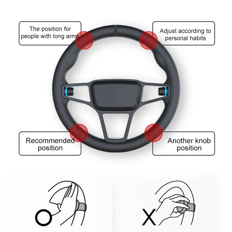 TURNFLOW – Ergonomic Steering Wheel Spinner Knob for a Smooth Driving Experience - Image 15