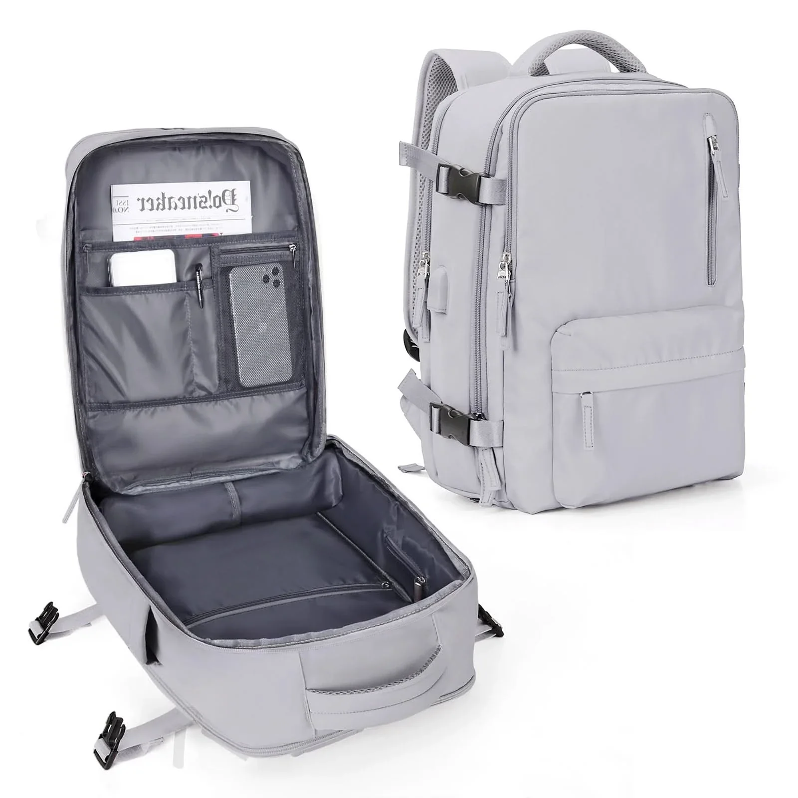 Versatile Backpack for School and Travel - Laptop backpack with spacious main compartment - Image 10