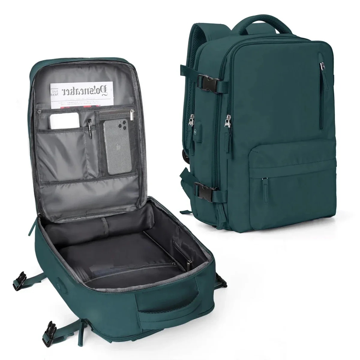 Versatile Backpack for School and Travel - Laptop backpack with spacious main compartment - Image 12