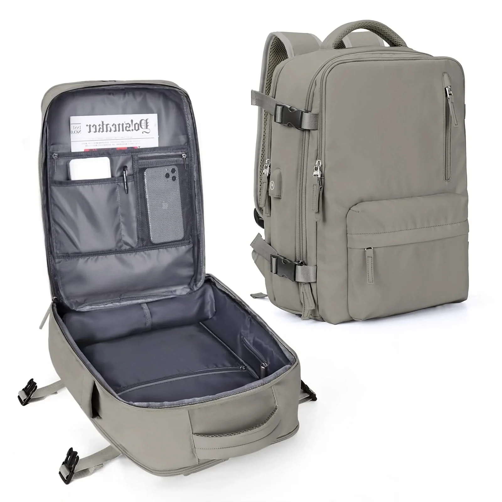 Versatile Backpack for School and Travel - Laptop backpack with spacious main compartment - Image 5