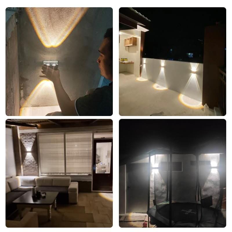 Waterproof LED outdoor wall light - Elegant & energy-efficient outdoor lighting made of aluminium - Image 5