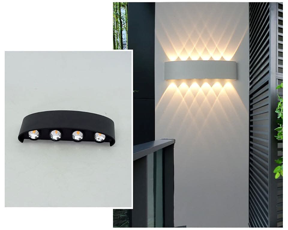 Waterproof LED outdoor wall light - Elegant & energy-efficient outdoor lighting made of aluminium - Image 6