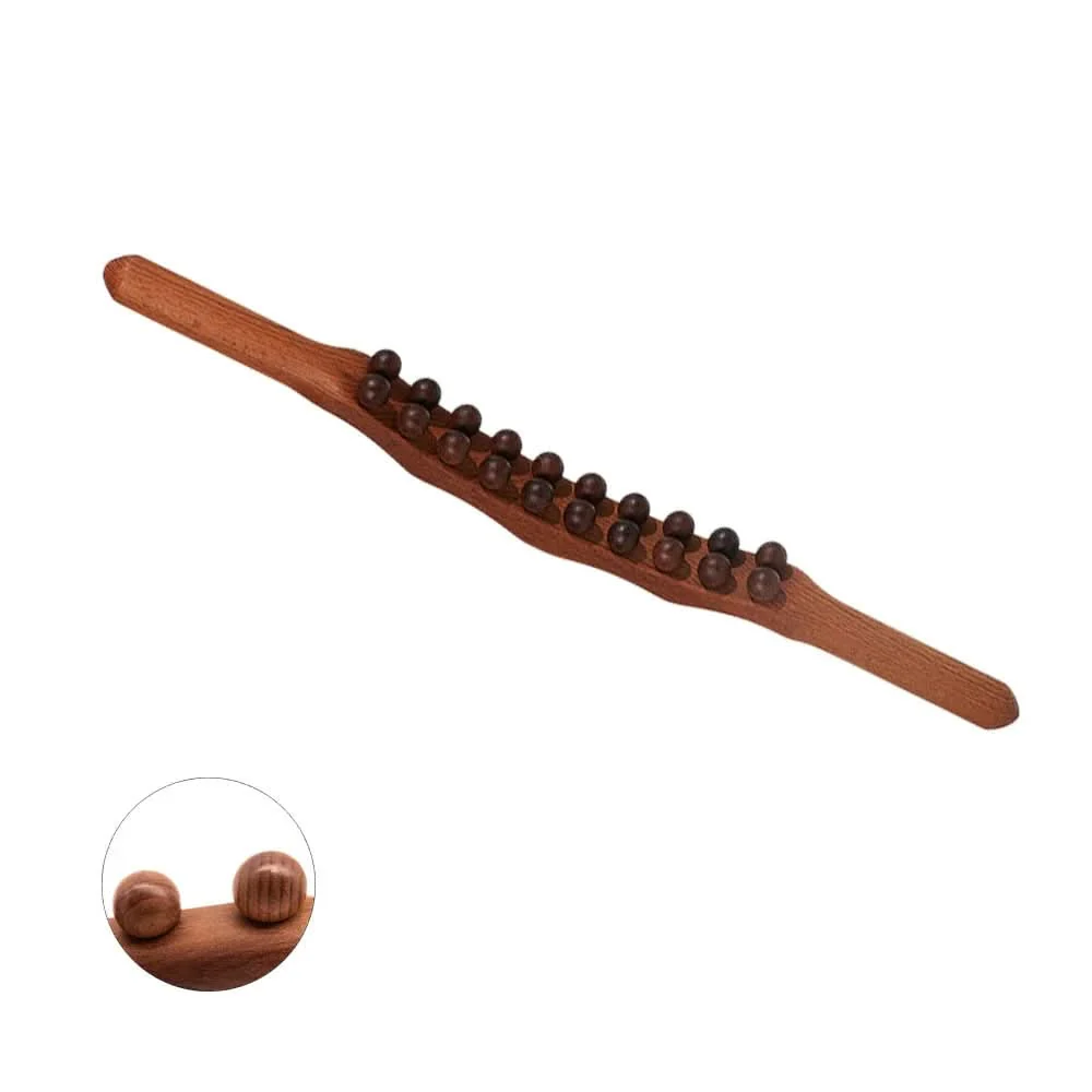 WOOLEASE – Gua Sha Massage Stick made of Natural Wood - Image 7