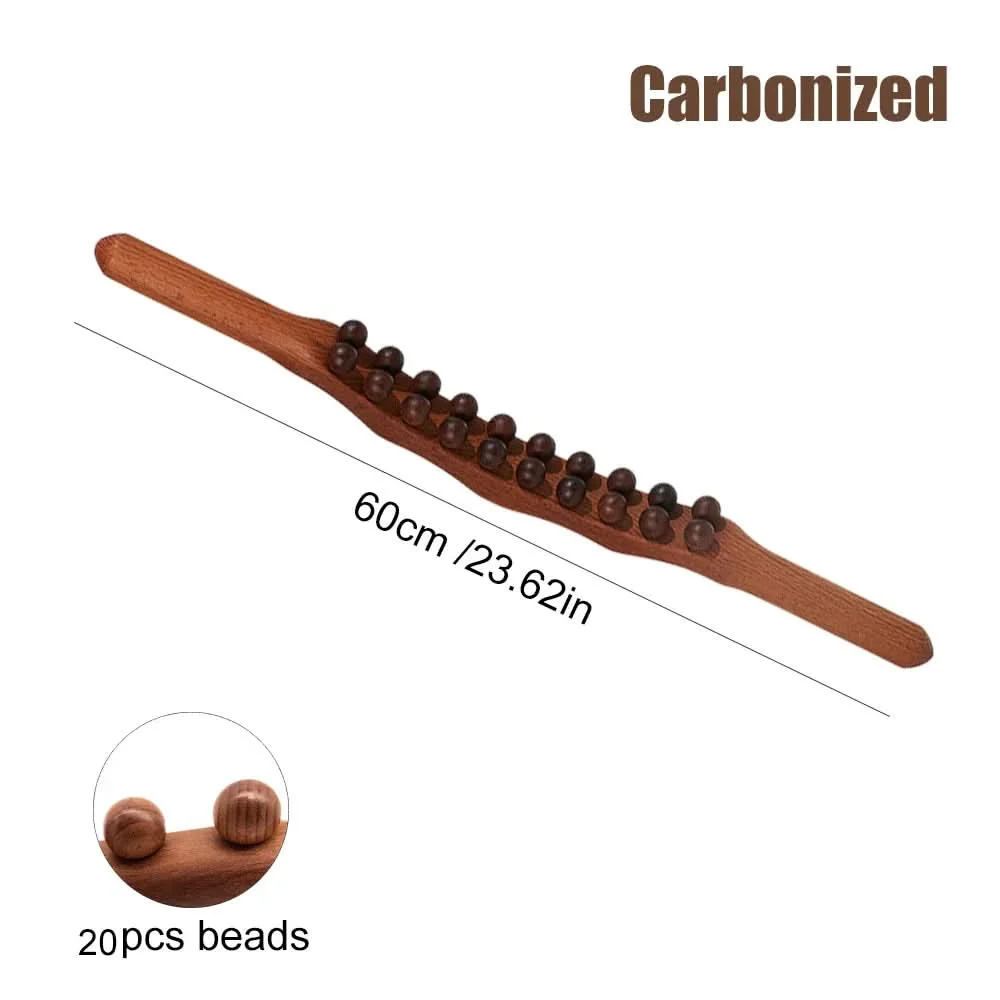 WOOLEASE – Gua Sha Massage Stick made of Natural Wood - Image 8