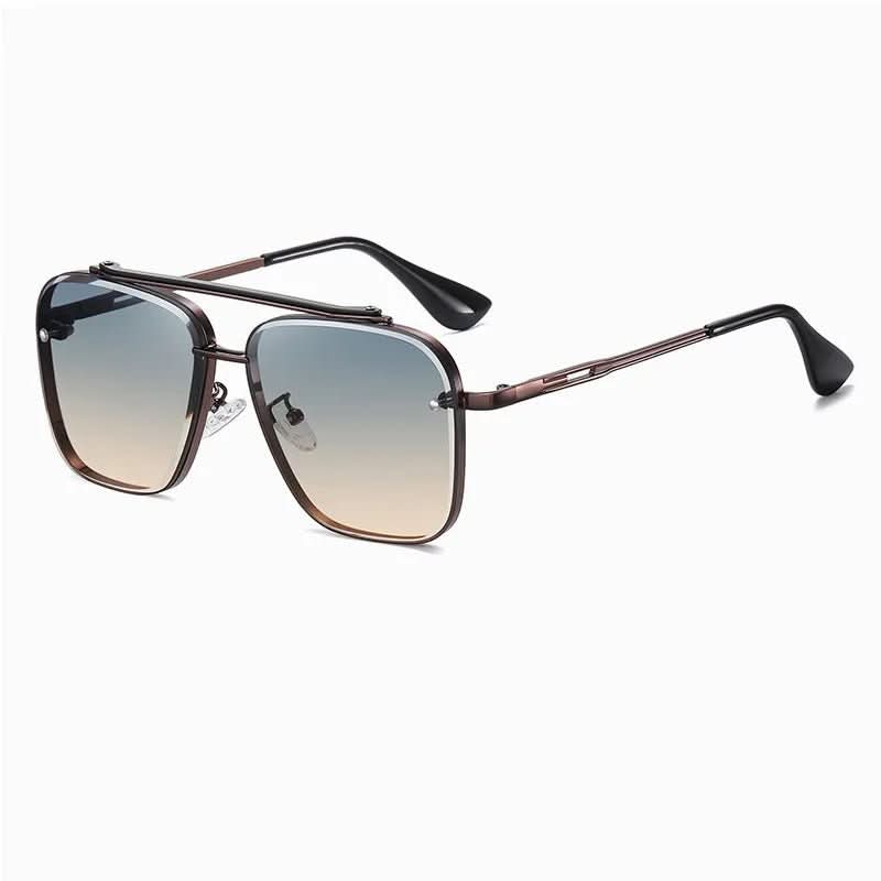 Zoltan Shades - Fashionable sunglasses with gradient lenses and metal frame - Image 3